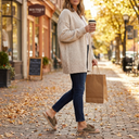 Santa Fe Boho Tassel Slides