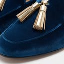 Carmel Velvet Tassel Loafers