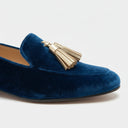 Carmel Velvet Tassel Loafers