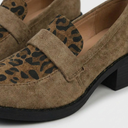 Napa Leopard Penny Loafers