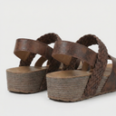 Noosa Woven Strap Comfort Wedge Sandals