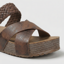 Noosa Woven Strap Comfort Wedge Sandals