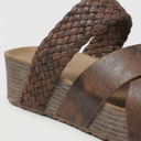 Noosa Woven Strap Comfort Wedge Sandals