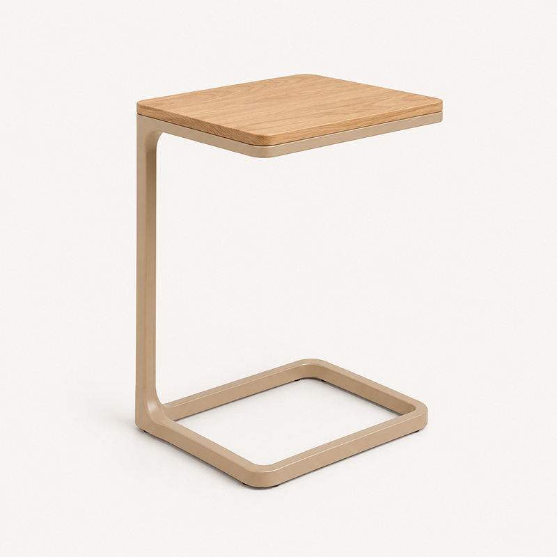Nova C-vorm Bijzettafel