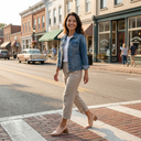 Oxford Patent Block Heel Loafers