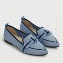 Sayulita Knit Bow Loafers