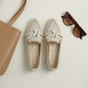 Sayulita Knit Bow Loafers